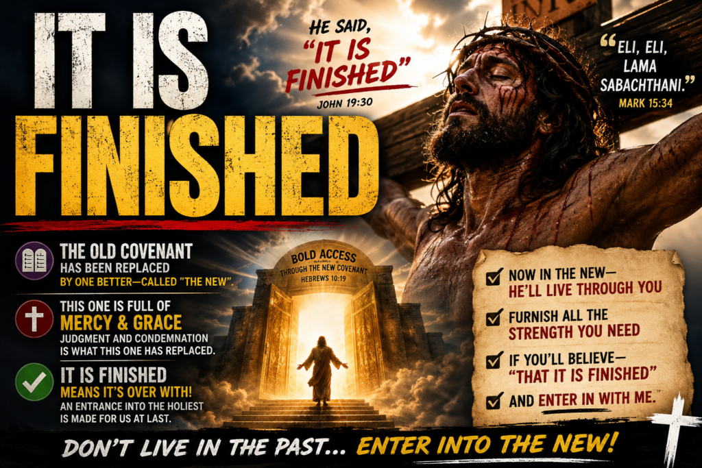Listen to It Is Finished lyrics and audio