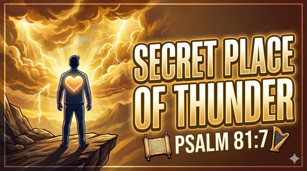 Listen to Secret Place of Thunder lyrics and audio
