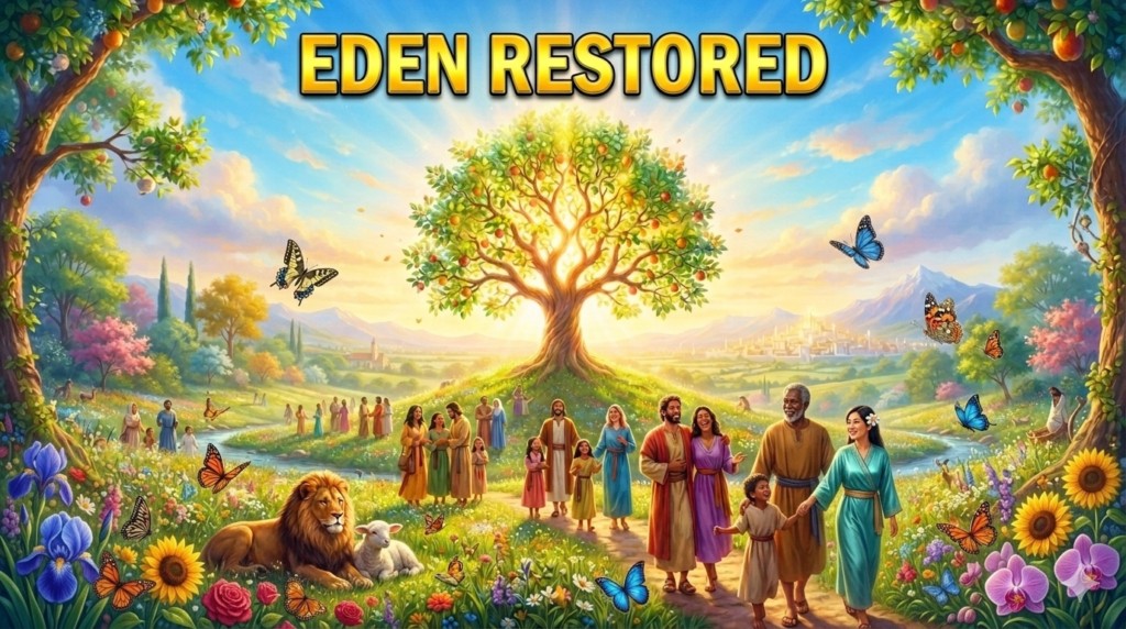 Listen to Eden Restored lyrics and audio